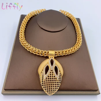 

African Fashion Jewelry Set Necklace Bracelet Wedding Bridal Earrings Ring Crystal Jewelry Charm Girls Jewelry