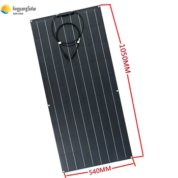 

JingyangSolar china factory good power high efficiency 1050MM*540MM*2.5MM ETFE mono solar cell