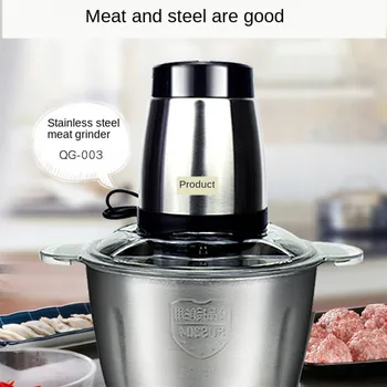 

meat grinder Stainless steel Capacity Electric Chopper Meat Grinder Mincer Food Processor Slicer