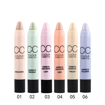 

Trimming Concealer CC Moisturizing Automatic Rotating Brush Cover Pen The Pencil Twists Smoothly Suitable for All Skin Tones