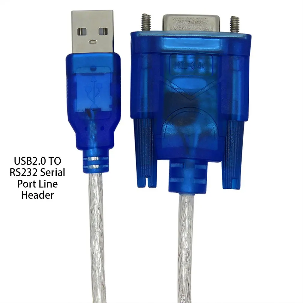 USB2.0 к RS232 Женский Кабель адаптер USB DB9 отверстие женский кабель для кассы принтер
