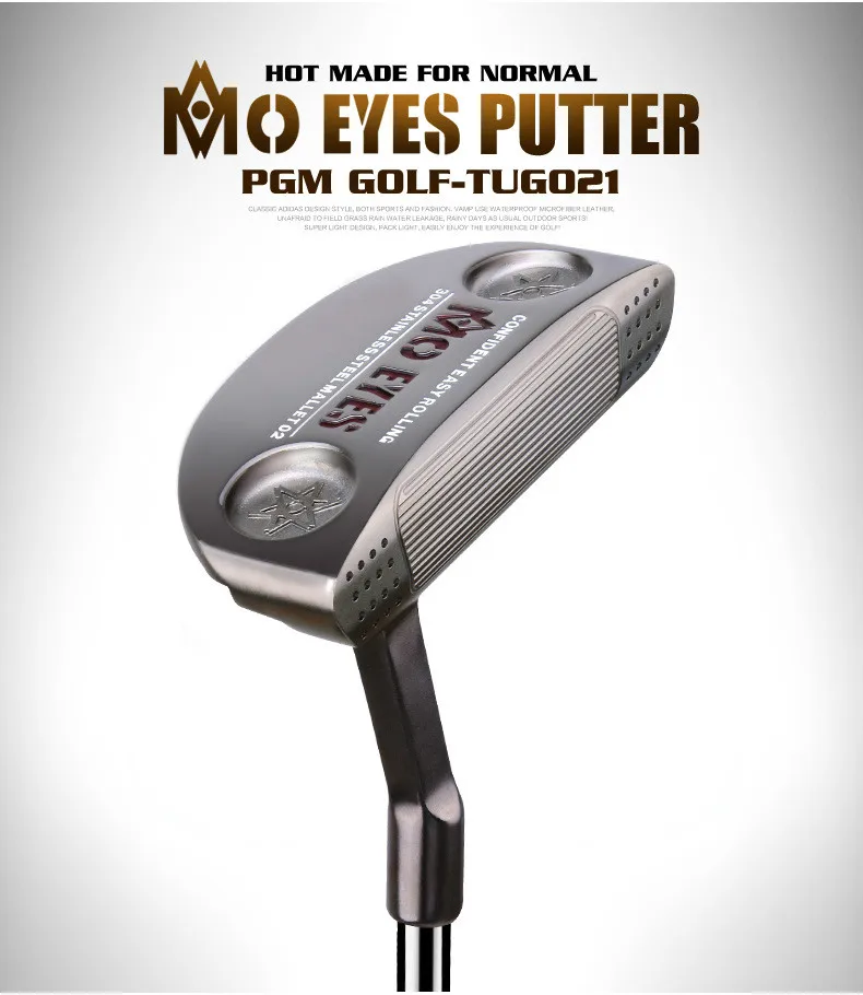 Rifle Gun color Расширенный MOEYES Golf Putter профессиональный гольф-клуб Тяговый стержень Шея 304 железное Литье Производство(прибыло 3-7 дней DHL бесплатно - Цвет: Rifle Gun color