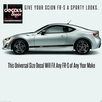 

For 2Pcs Decal Vinyl Fits Scion TC, FR-S, iQ, XB, iA, iM
