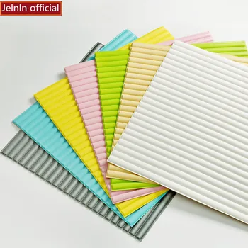 

cylindrical wood grain pattern 3d foam wall stickers living room bedroom office restaurant TV background soft package wallpaper