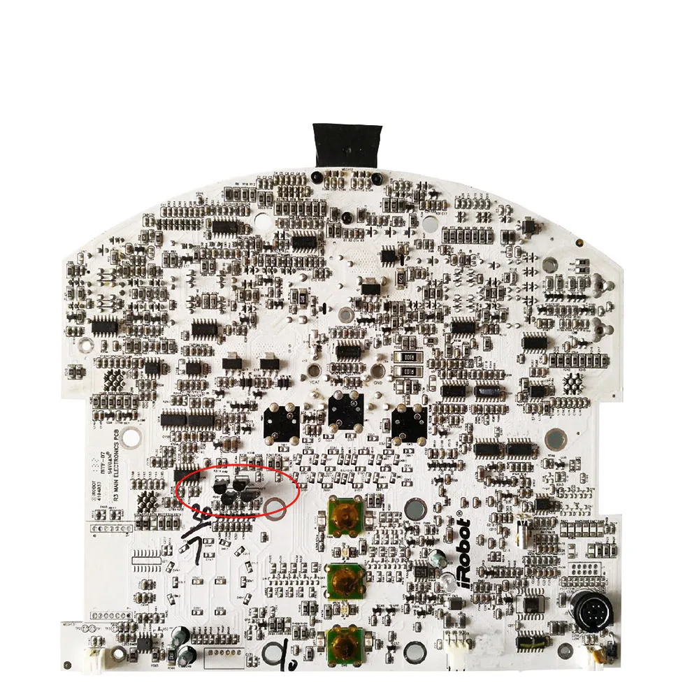 Irobot Roomba motherboard, spare parts of 500600 series vacuum cleaner, PCB motherboard with timing function
