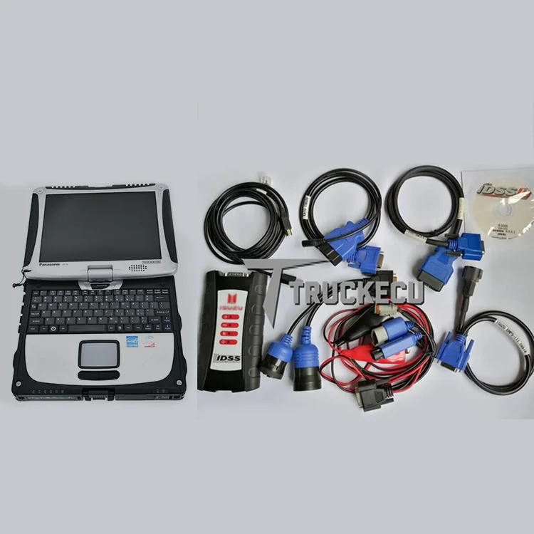 Suspenbook CF19 ноутбук+ Грузовик Экскаватор диагностический для ISUZUIDSS III для IsuzuIDSS G-IDSS E-IDSS Евро 5 евро 6 - Название цвета: EIDSS cf19 excavator
