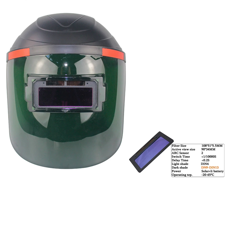 nuzamas funciona con energía solar auto oscurecimiento soldadura casco máscara de soldadura cara protección para Arc Tig Mig de Molienda de corte por plasma con pantalla