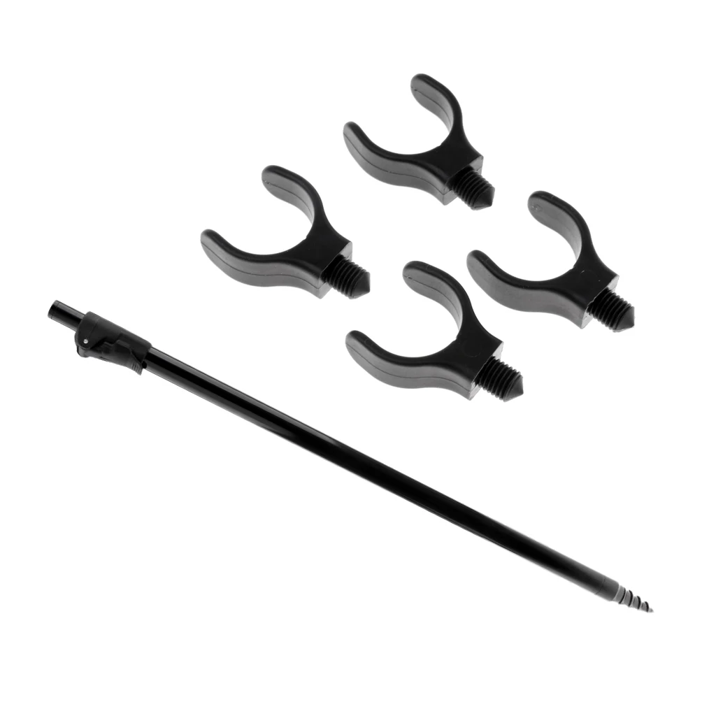 Pack of 1 Fishing Rod Holder Set Include Fishing Rod Support 4 Y Shape Rod Rest Gripper