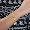 Trendy Round Circular Open Knot Cuff Bangle Bracelets For Women Elegant GoldColor Jewelry Noeud Armband Pulseiras ► Photo 2/6