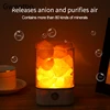 Crystal Natural Himalayan Salt Lamp USB Led Multicolor Night Light Table Lava Lamps for Bedroom Bedside Bed Fixtures Home Decor ► Photo 3/6