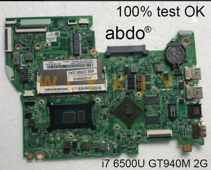 Для Lenovo Yoga500-14isk flex3-1480 ноутбук PC материнская плата I7 6500U gt940m / GT920M 2G Гарантированное