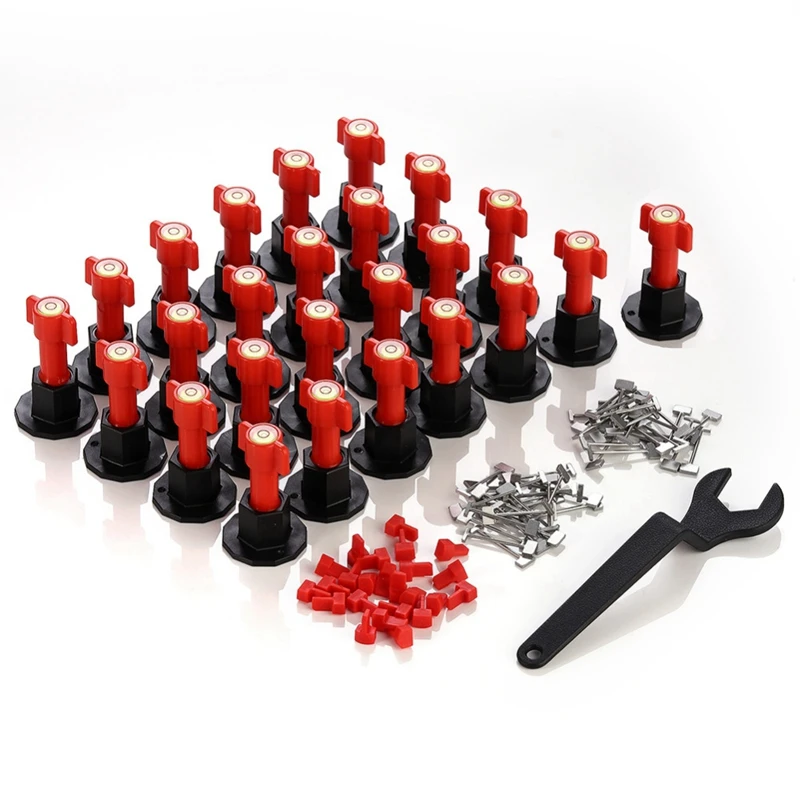 BHTS-50Pcs Сменные стальные иглы мини уровневые клинья выравнивание плитки прокладка для пола стены плитки выравнивание системы локатор прокладка