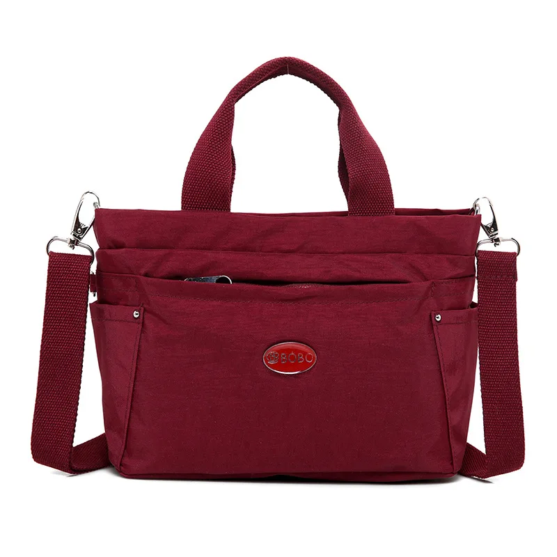 

2018 Spring New Style Women's Hand Cloth Bag Bag Korean-style Waterproof Nylon Bag Trend Shoulder Bag Shoulder Bag