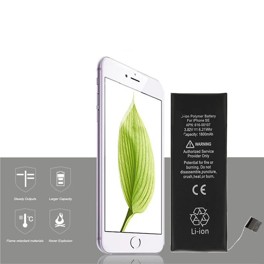 100% original for Apple Iphone Se 5SE High Capacity Battery 1800 Mah Batteries + Carrying Tools Stand Phone Holder Stickers 100% original for Apple Iphone Se 5SE High Capacity Battery 1800 Mah Batteries + Carrying Tools Stand Phone Holder Stickers