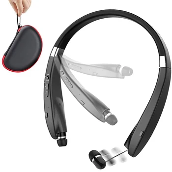 

TWS Bluetooth Neckband Earphone Portable Neck Speaker HD Stereo Wireless Headphone Noise Cancelling Sports Waterproof Headset