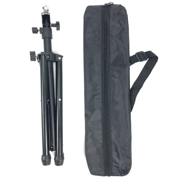 

Hot-8 Inches Adjustable Metal Tripod Dumb Drum Stand Practice Rack Bracket Support Percussion Accessory Black