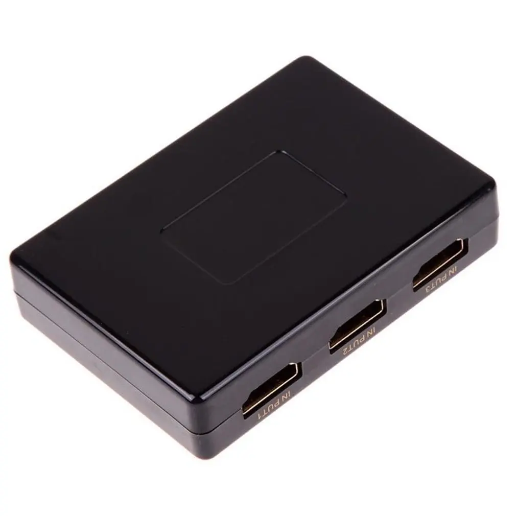 3 порта 4K x 2K HDMI Переключатель Селектор сплиттер концентратор коробка 1080P для HDTV HD беспроводной пульт дистанционного управления