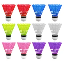 VORCOO 12Pcs Nylon Crown Shuttlecocks Training Badminton Balls with Great Stability and Durability for Indoor Outdoor Sports