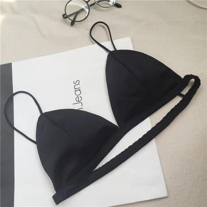 fashion European and American Sexy Strapless Bra slim Shoulder push up Bra Back Deep V Wrap-around Underwear Women lingerie