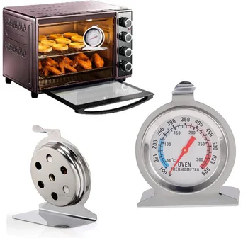 

Hot Selling 1Pcs Food Meat Temperature Stand Up Dial Oven Thermometer Stainless Steel Gauge Gage Kitchen Cooker Baking Supplies