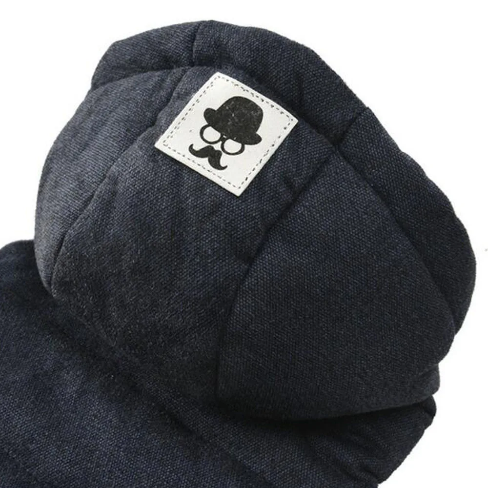 S-XXL зимняя теплая одежда для собак, одежда для собак из хлопка, одежда для собак с капюшоном из толстого хлопка для кошек, щенков, пальто, куртки