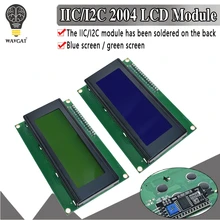 Серийный ЖК-модуль IIC/I2C/TWI 2004 с синей и зеленой подсветкой для Arduino UNO R3 MEGA2560 20X4 LCD 2004