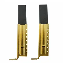 

2Pcs/set Carbon Brushes With Inserts For Beko Washing Machine Motor WMB61021W WM5100W WKD75125 Carbon Brushes