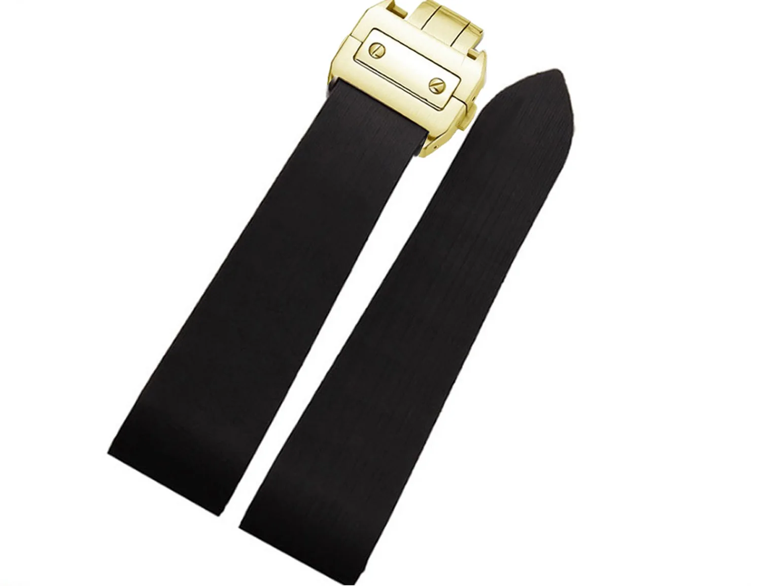 25mm Rubber Waterproof Watch Strap 