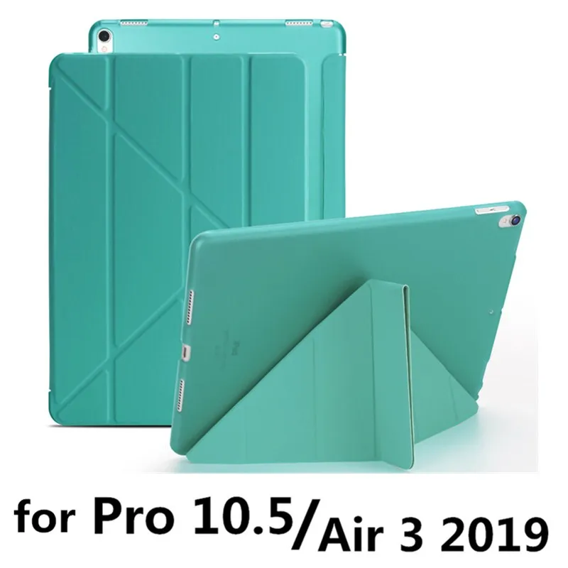 Чехол для ipad Pro 10," Air 3/ipad 10,2 защитный чехол-подставка для Apple ipad 7 7th 10,2" A2200 A2198 A2197 чехол для планшета - Цвет: pro 10.5  mint green