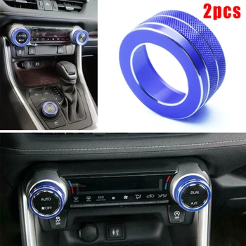 

For 2019 2020 Toyota RAV4 Button Decoration Trim Trim Mouldings 2 pcs Switch Control New
