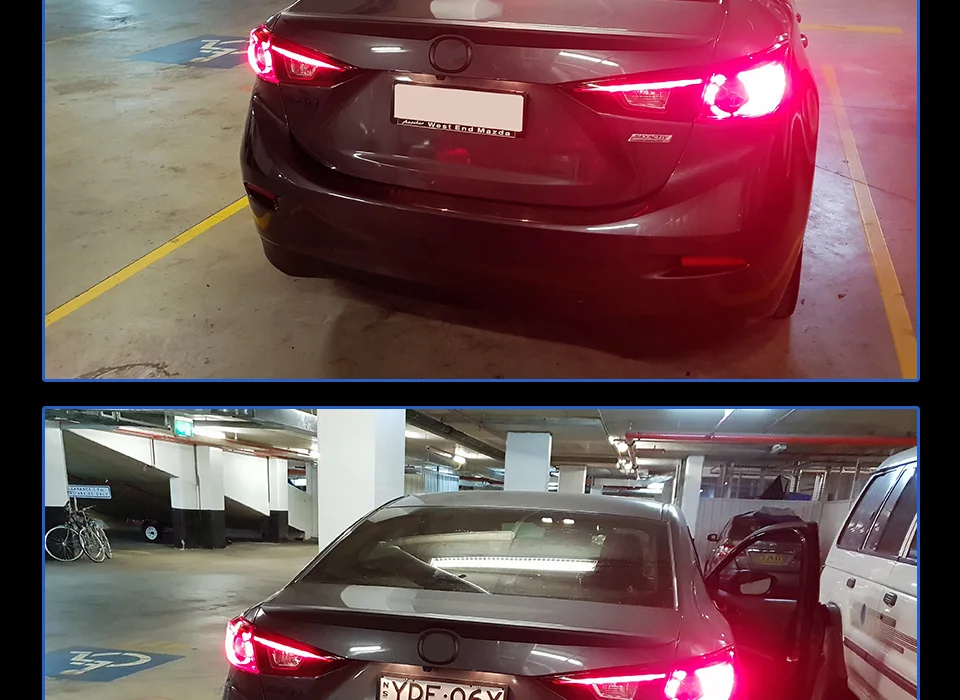 Задний фонарь для автомобиля- Mazda 3 Axela светодиодный задние фары, противотуманные фары Дневные ходовые огни DRL Тюнинг автомобилей Автомобильные аксессуары
