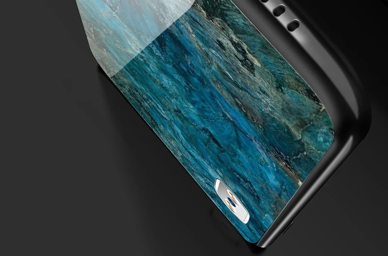 TOMKAS Luxury Marble Phone Case for iPhone X 10 Tempered Glass PC Agate Back Cover Silicone Soft Edge Coque Case for iPhone X (19)