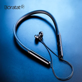 

Wireless Bluetooth 5.0 Earphones Neck Sports Running Stereo Support Mic TF Headset In-ear Hanging Earphone