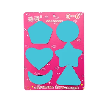 

6pcs/set Reusable Symmetry Styling Accessory Hair Template Hairdressing Model Clipper Guide Different Patterns Shaving Shape