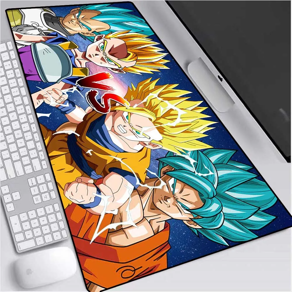 

Animation Mouse Pad Dragon Ball Goku Large Game Player Mousepad Gaming Accessories Computer Notebook Keyboard Carpet Mousepad