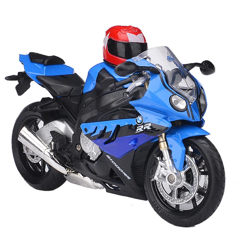 

Hot Sales Caipo Alloy Motorcycle Model with Helmet Keychain Sound And Light Toy Model Car Model 88