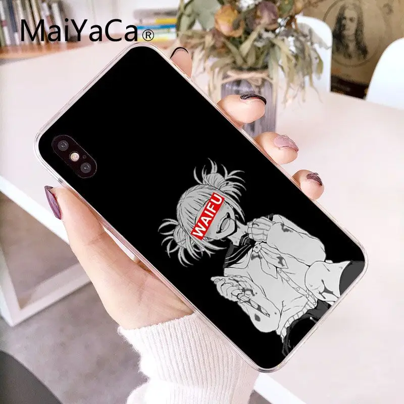 MaiYaCa Sugoi Senpai аниме waifu Топ детальный популярный чехол для телефона iPhone 8 7 6 6S Plus X XS max 10 5 5S SE XR Coque Shell