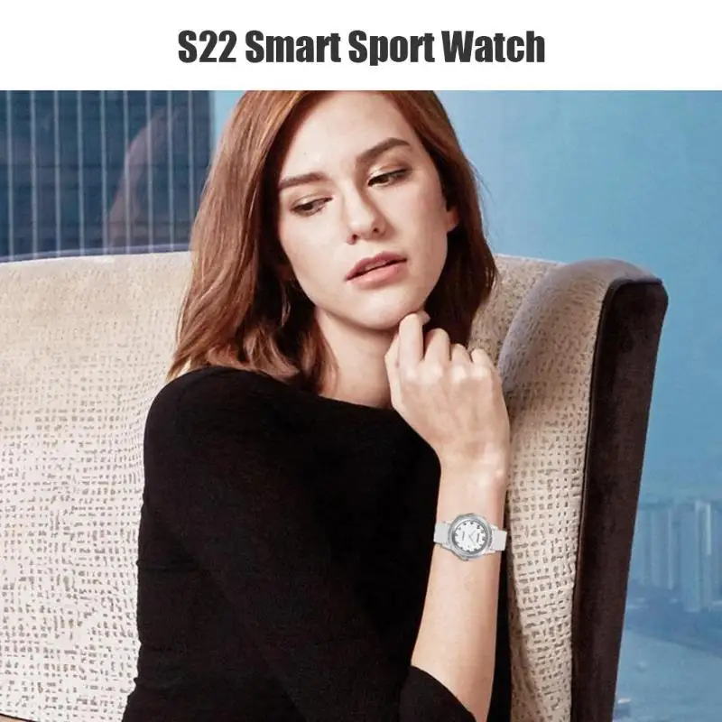 S22 Dual Bluetooth Smartwatch сердечного ритма IP67 водонепроницаемые спортивные Смарт-часы