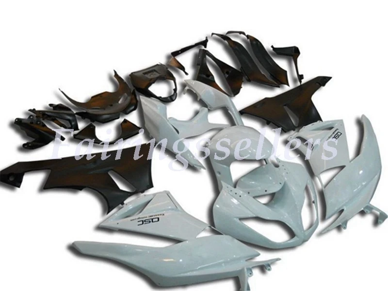 

High Quality New ABS Motorcycle Fairings kit Fit For kawasaki Ninja ZX-6R ZX6R 636 2009 2010 2011 2012 Custom Free White