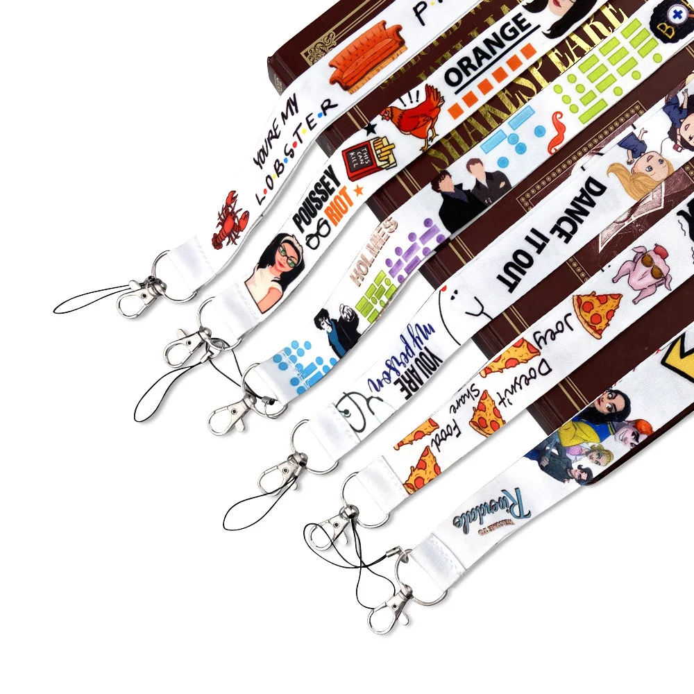 

Ремешок для ключей, 20 шт./лот, BH1152, для бейджей и удостоверений личности, аксессуар на шею