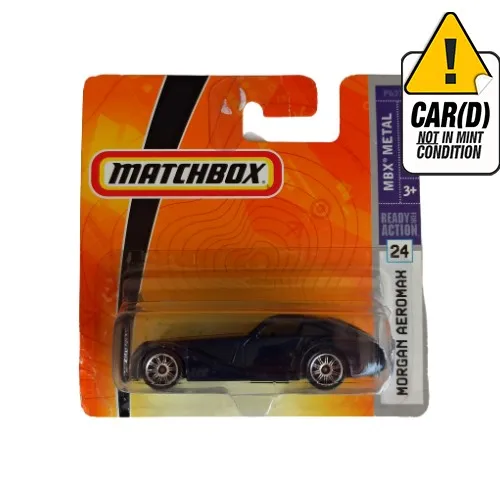 Matchbox Morgan Aeromax mbx metal 24 2008 short card* |