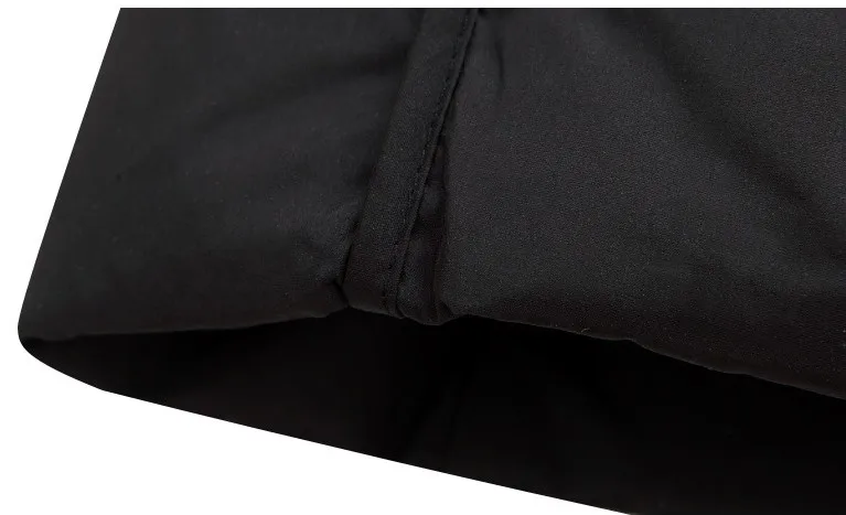 Black Gray Long Winter Down Jacket Men Thick Warm Hooded Loose Solid Outerwear Fashion Windproof Overcoat Mens Clothes YT50206