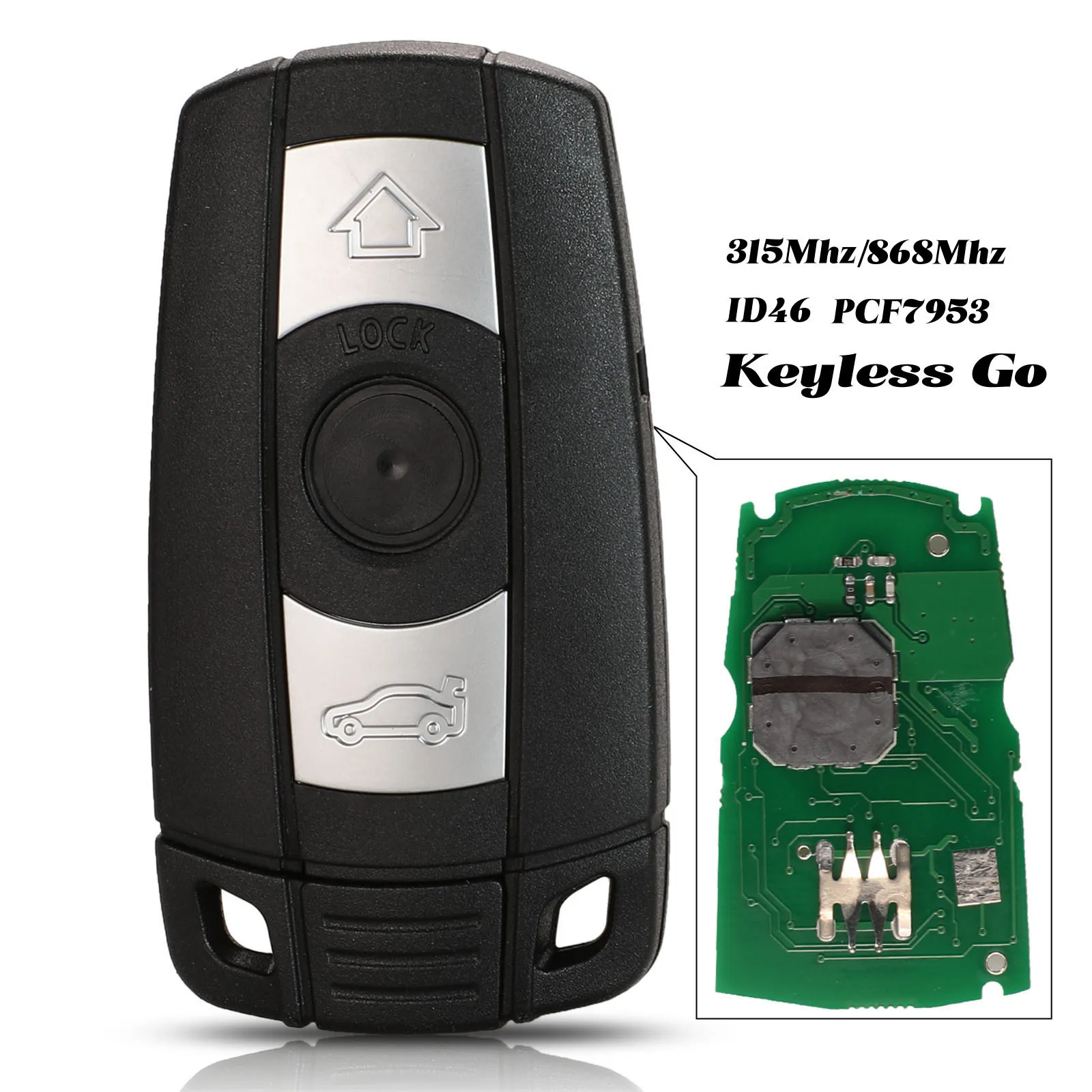 Интеллектуальный пульт дистанционного управления jingyuqin Keyless-Go 315 МГц/868 МГц чип