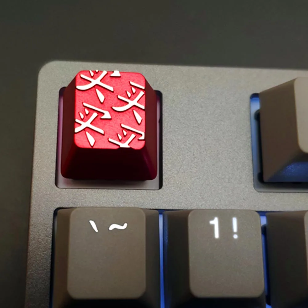 Металлическая клавиатура R4 с китайскими буквами для Cherry Mx Switch Механическая