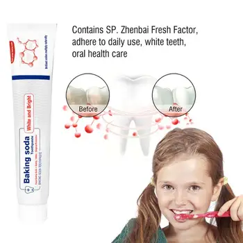 

Baking Soda Toothpaste Whitening Toothpaste Fresh Breath Gingival Protection Mothproof Tooth Fixation Deep Cleaning Toothpaste