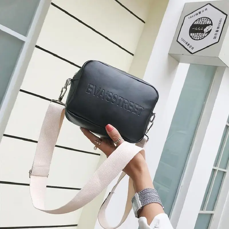 

Brand Designer Leather Women bag Ladies Shoulder Messenger Bags Handbag Letter Flap Simple Fashion Females Crossbody Bag SAC