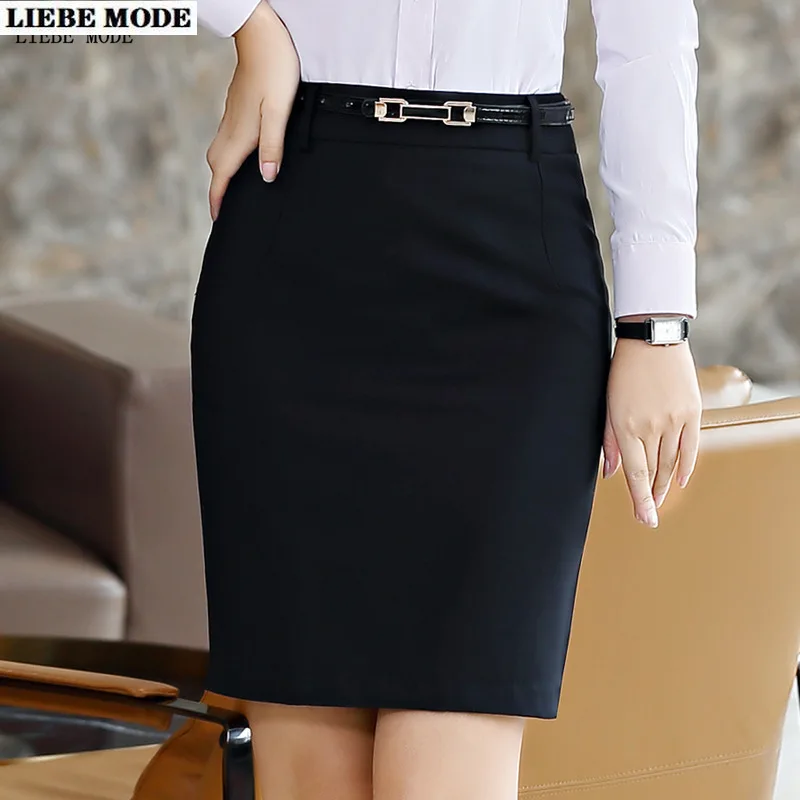 Formal Work Wear Pencil Skirt Office 