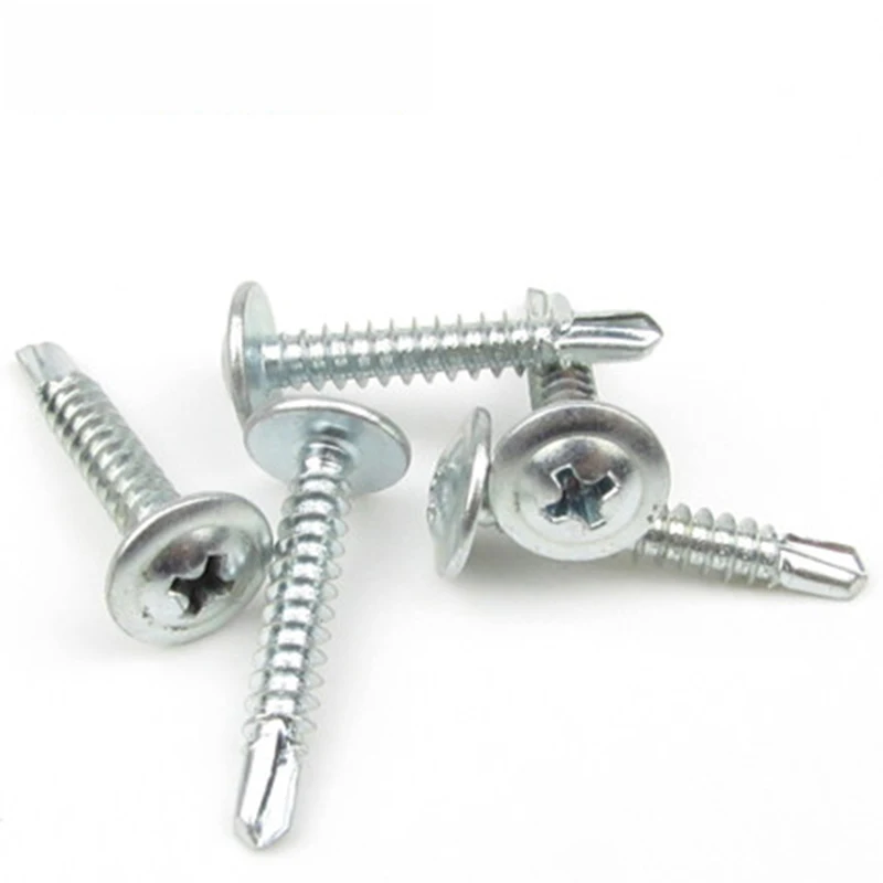 Самонарезающий винт из нержавеющей стали винт(4,2*13-38) из нержавеющей стали с плоской головкой для сверления хвостовой винт крестообразный Винт