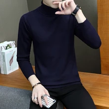 

Casual Men's Sweater O-Neck Striped Slim Fit Knittwear 2021 Autumn Mens Sweaters Pullovers Pullover Men Pull Homme M-3XL