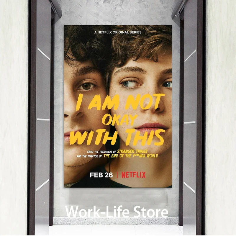 Плакаты и принты мне не подходит этот постер для ТВ-сериала Настенная картина